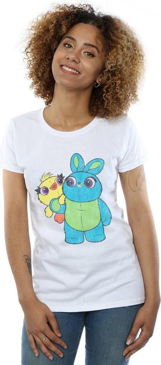 Image du produit Disney - T-shirt TOY STORY DUCKY AND BUNNY DISTRESSED POSE - Femme (XL)