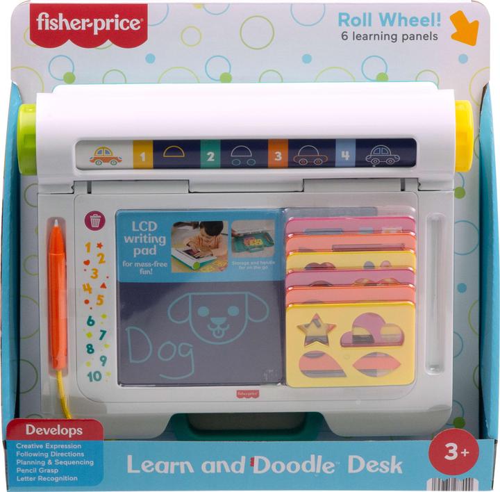 Image du produit Fisher-Price Doodle Pro Lernstation (Allemand, Anglais, Espagnol, Finlandais, Français, Italien, Néerlandais, Portugais, Suédois, 3 - 7 Années)