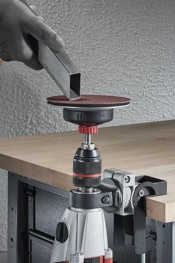 Actual product image wolfcraft 5 Adhesive grinding discs Aluminium oxide K180, ø125mm (180)