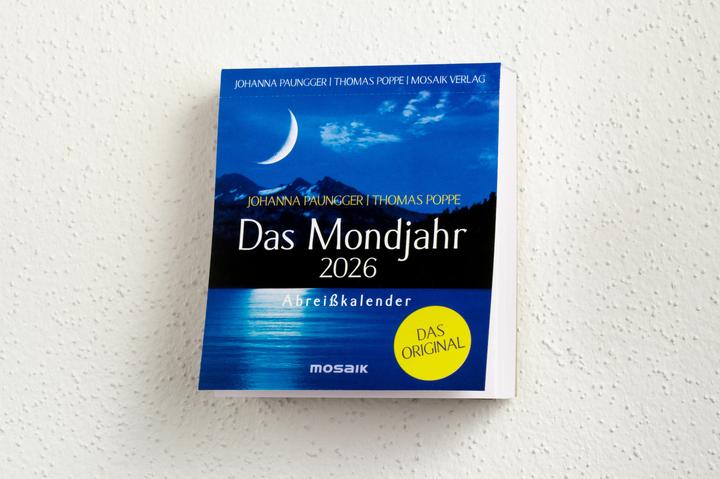 Produktbild Das Mondjahr 2026 - Abreisskalender (11.5 x 13 cm, Harter Einband, Deutsch)