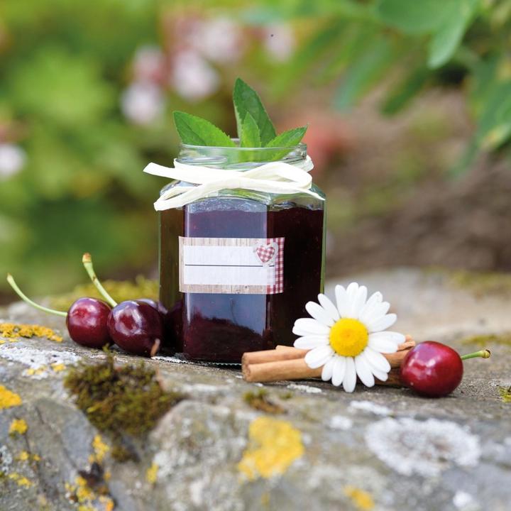 Produktbild Westmark 6er Set 191ml 6eck Gläser, m Herz-Dekor Deckel, 58 mm (6 Stk., 0.19 l)