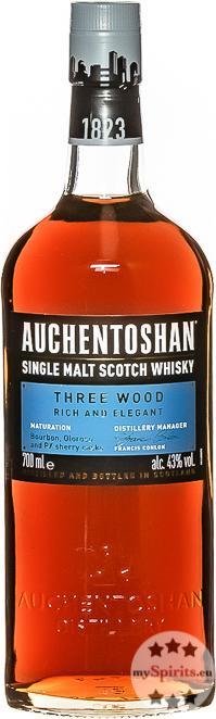 Produktbild Auchentoshan Three Wood (Single Malt, Scotch Whisky, 1 x 70 cl)