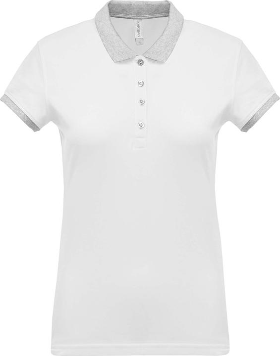 Kariban poloshirt für daen élange bicolore (M)