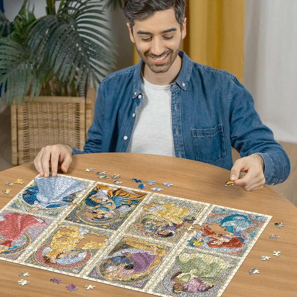 Thumbnail - Ravensburger Nouveau Art Prinzessinnen (1000 Teile)