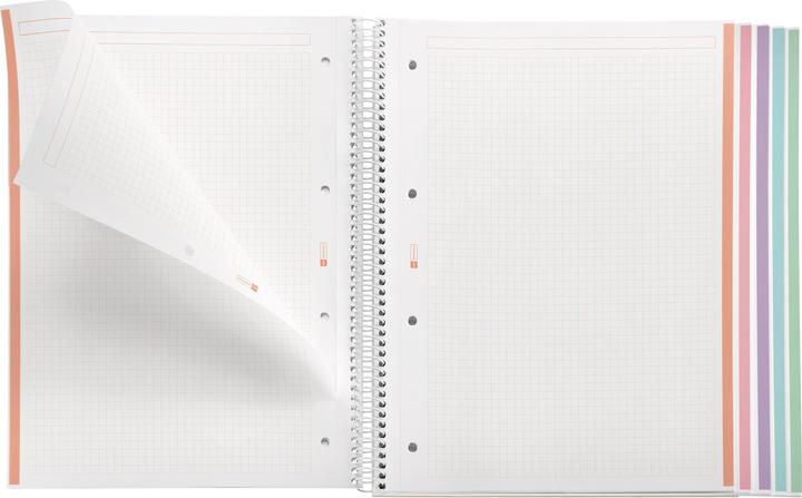 Actual product image Miquelrius Notizbuch 5 A4 120 SQU 90G PP EMOTIONS LAVEN MR (A4, Dotted, Soft cover)
