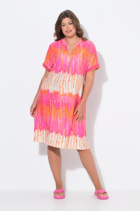 Actual product image Laurasøn Tunika-Kleid, 1/2-Arm, V-Ausschnitt (58)