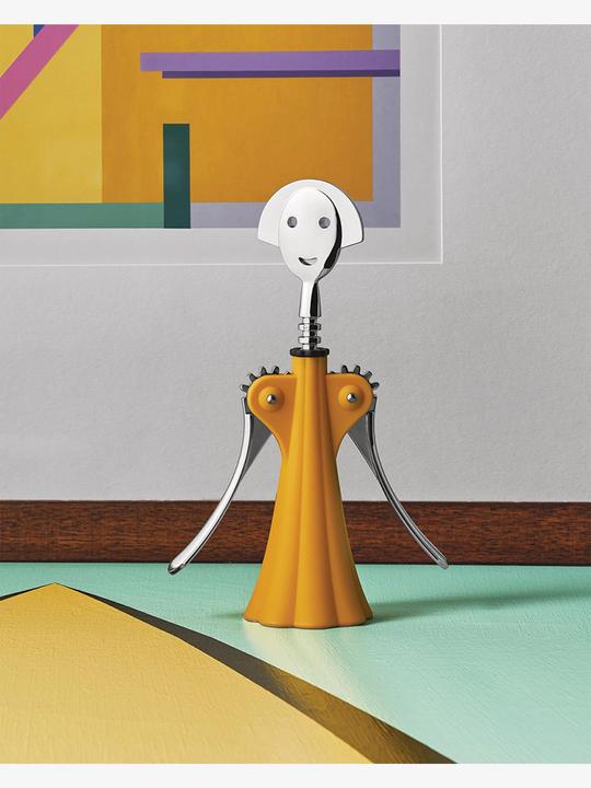 Produktbild Alessi Korkenzieher gelb/dunkelgelb (Korkenzieher)