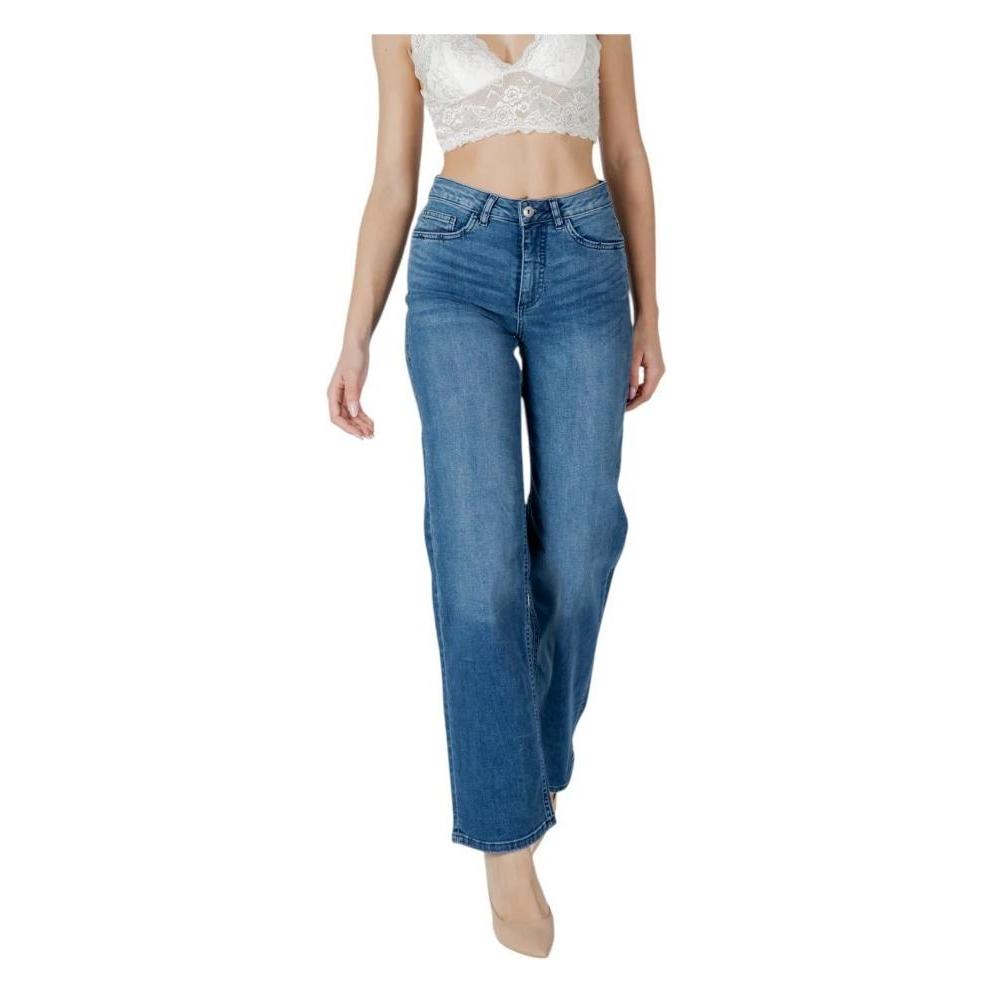 Ichi, Vrouwen, Jeans, Ihtwiggy Straight Dames Broek - Maat 29/34, Blauw, (29, 34)
