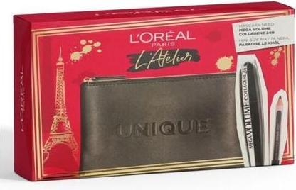 L'Oréal Paris Set di astucci L'Oreal Paris Atelier con mascara Mega Volume e matita