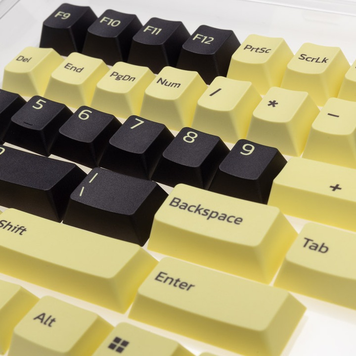 Actual product image Ducky Mico PBT Dye Sublimation Set - 133 Keycaps