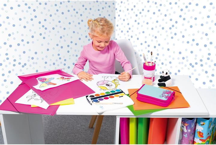 Produktbild HERMA Sammelmappe A4 neon pink Polypropylen 3St. (A4, 3x)