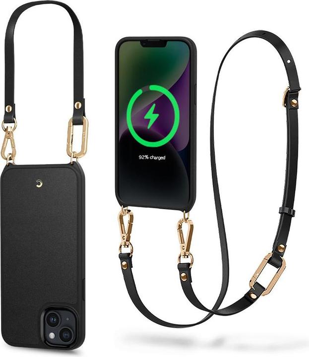 Produktbild Spigen Classic Charm Mag Magsafe Iphone 14 Black (Apple iPhone 14, Apple iPhone 13)