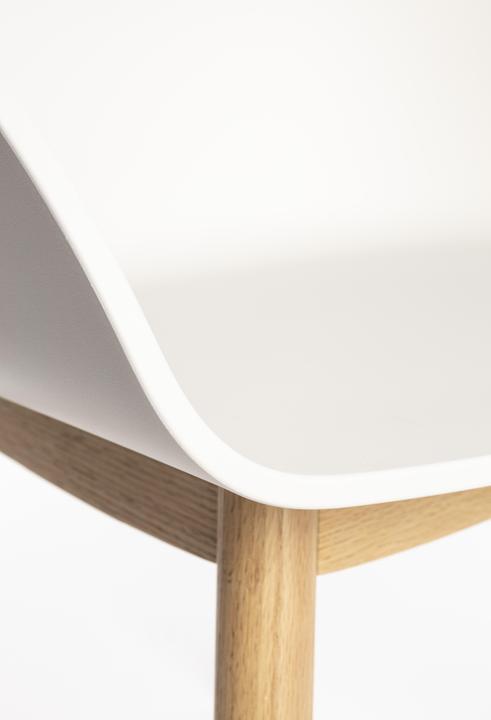 Produktbild Zuiver Void Armchair Oak Milk White