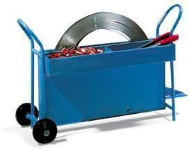 Transpak Abrollwagen f.Stahlband 13-20mm Scheibenwicklung