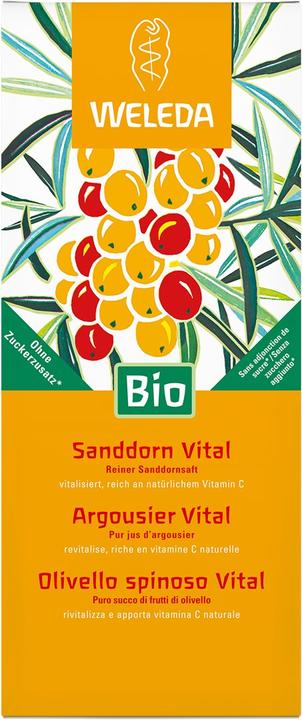 Produktbild Weleda Sanddorn Vital Saft (1 Stk., Flüssigkeit, 553 g)