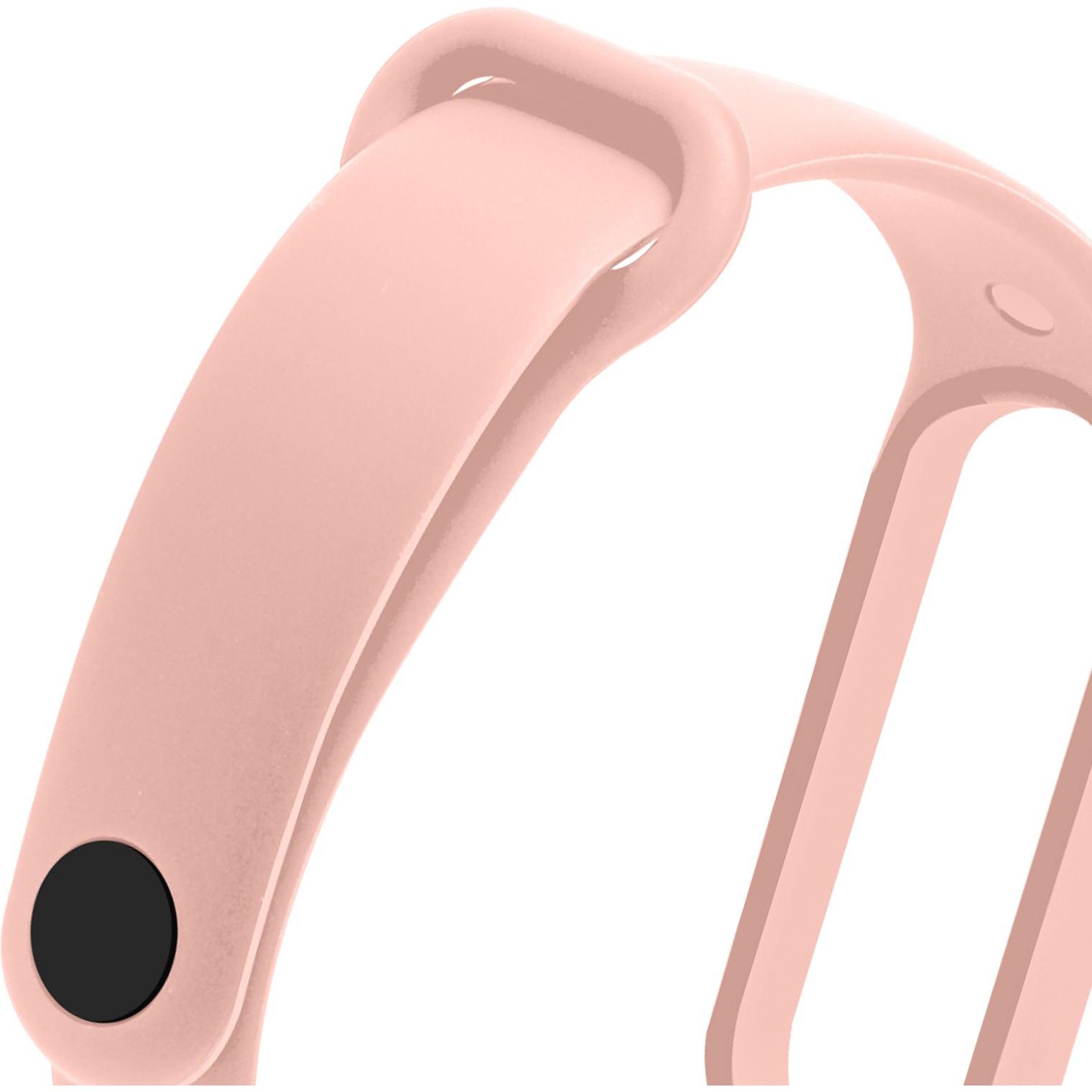 Thumbnail - Avizar Soft Touch Armband (Silikon, Xiaomi Mi Band 5), Uhrenarmband, Rosa