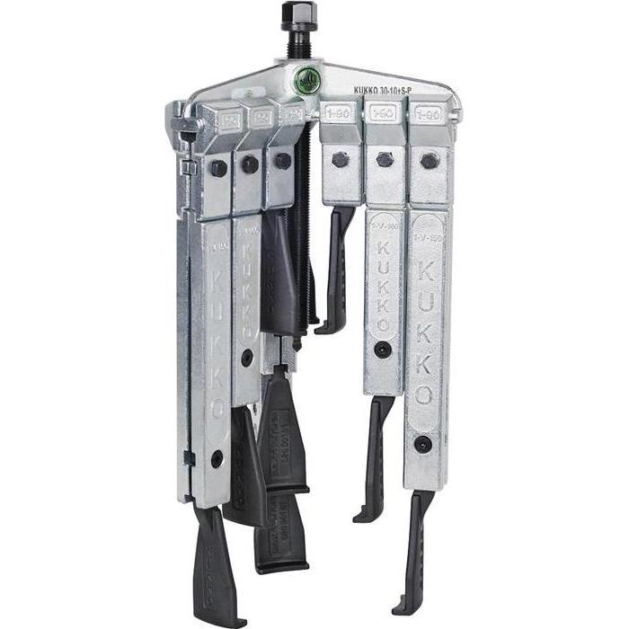 Kukko, Fahrzeug Werkzeug, Abzieherset Serie 30-SP 3-armige Außenspannung m.120mm SW17mm mechanische Spindel schmale Hake...