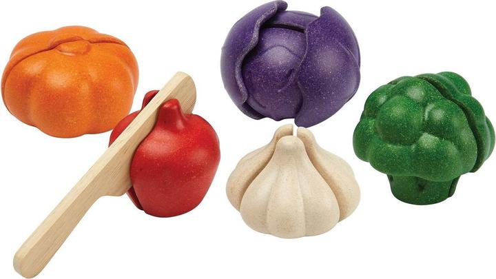 Actual product image Plantoys 5-coloured vegetable set
