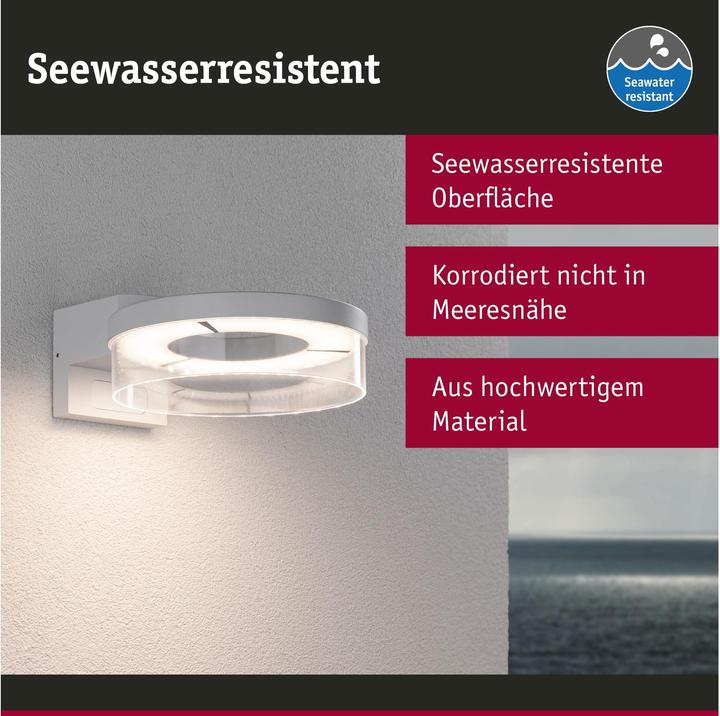 Produktbild Paulmann Aussenwandleuchte Capera (1950 lm, IP44)