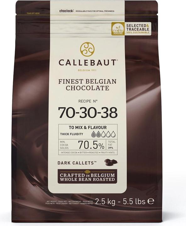 Callebaut Chocolat Pebbles (2500 g)
