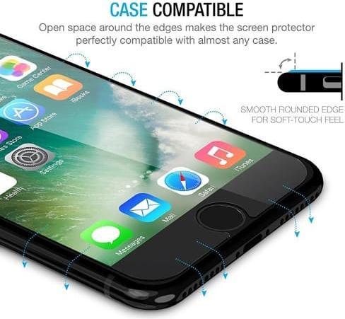 Immagine prodotto Ueli Express iPhone SE / 8 / 7 protezione dello schermo in vetro blindato Casefriendly (1 Pezzo/i, Apple iPhone 7, Apple iPhone 8, Apple iPhone SE, Apple iPhone SE (seconda generazione), Apple iPhone SE (terza generazione))