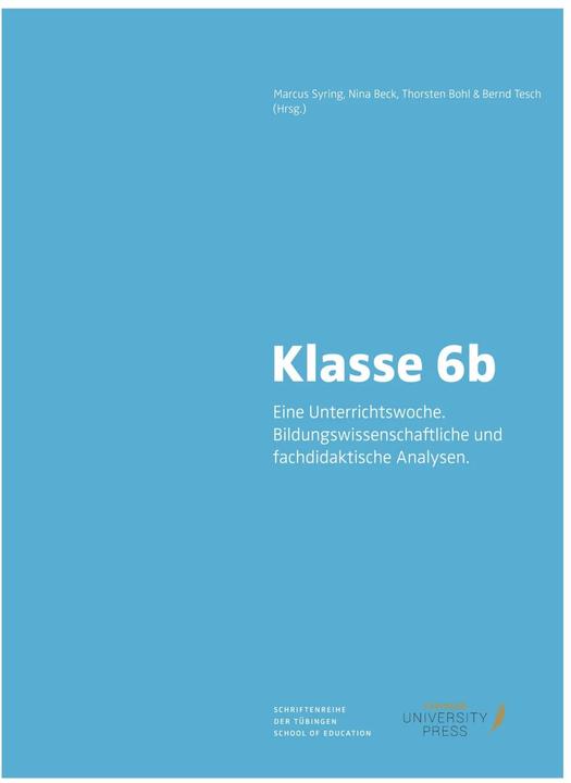 Produktbild Klasse 6b (Deutsch, Bernd Tesch, Marcus Syring, Nina Beck, Susanne Meissner, Thorsten Bohl, 2022)