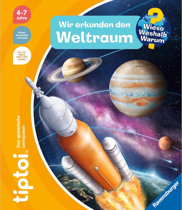 Produktbild Ravensburger Wieso? Weshalb? Warum? Wir erkunden den Weltraum (Deutsch, Heike, Tober, 2024)
