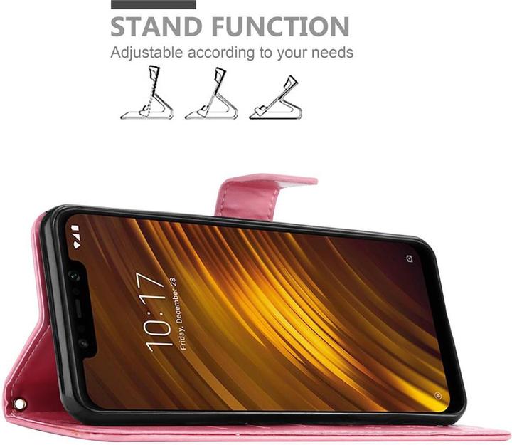 Immagine prodotto Cadorabo Copertina del libro di fiori (Xiaomi Pocophone F1)