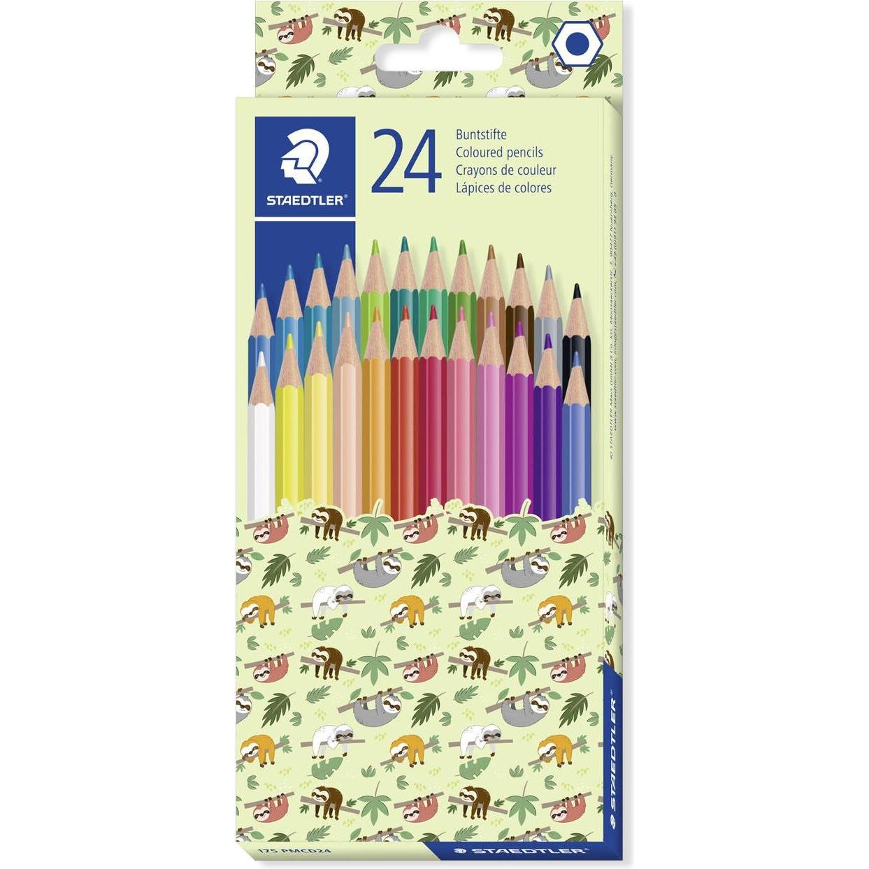 Staedtler Farveblyant, Pattern Mix, 24 ass. (175 PMCD24)