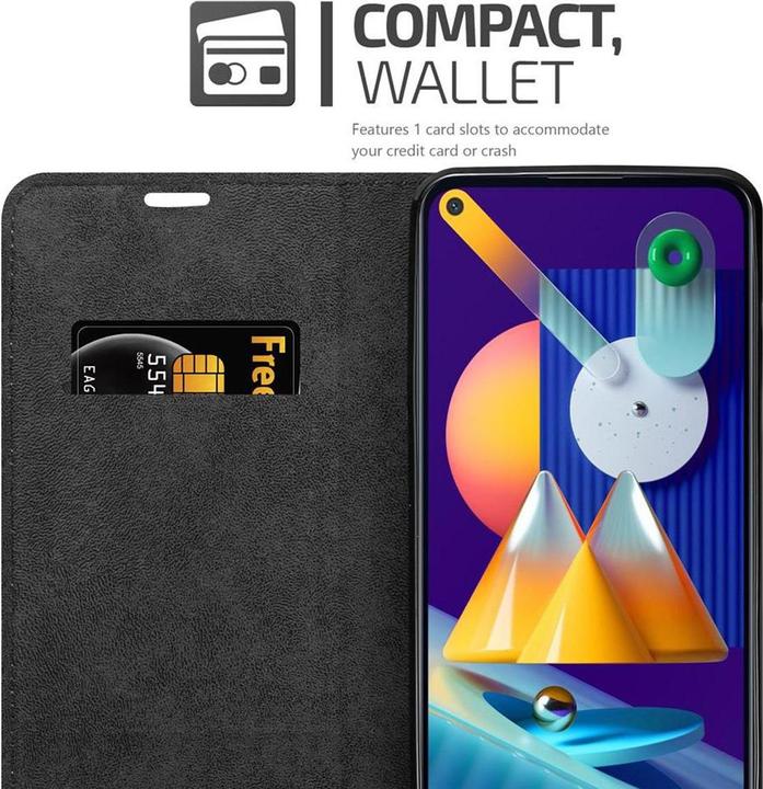 Immagine prodotto Cadorabo Copertina magnetica invisibile del libro (Samsung Galaxy A11, Samsung Galaxy M11)