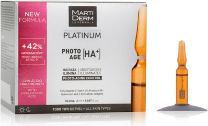 Image du produit Martiderm Platinum Photo-Age 30 ampoules x 2ml (60 ml)
