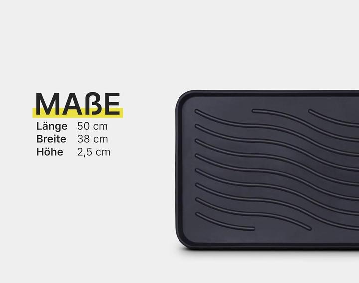 Image du produit Bestlivings 2er-Pack Schuhabtropfschale (50 x 38 cm)