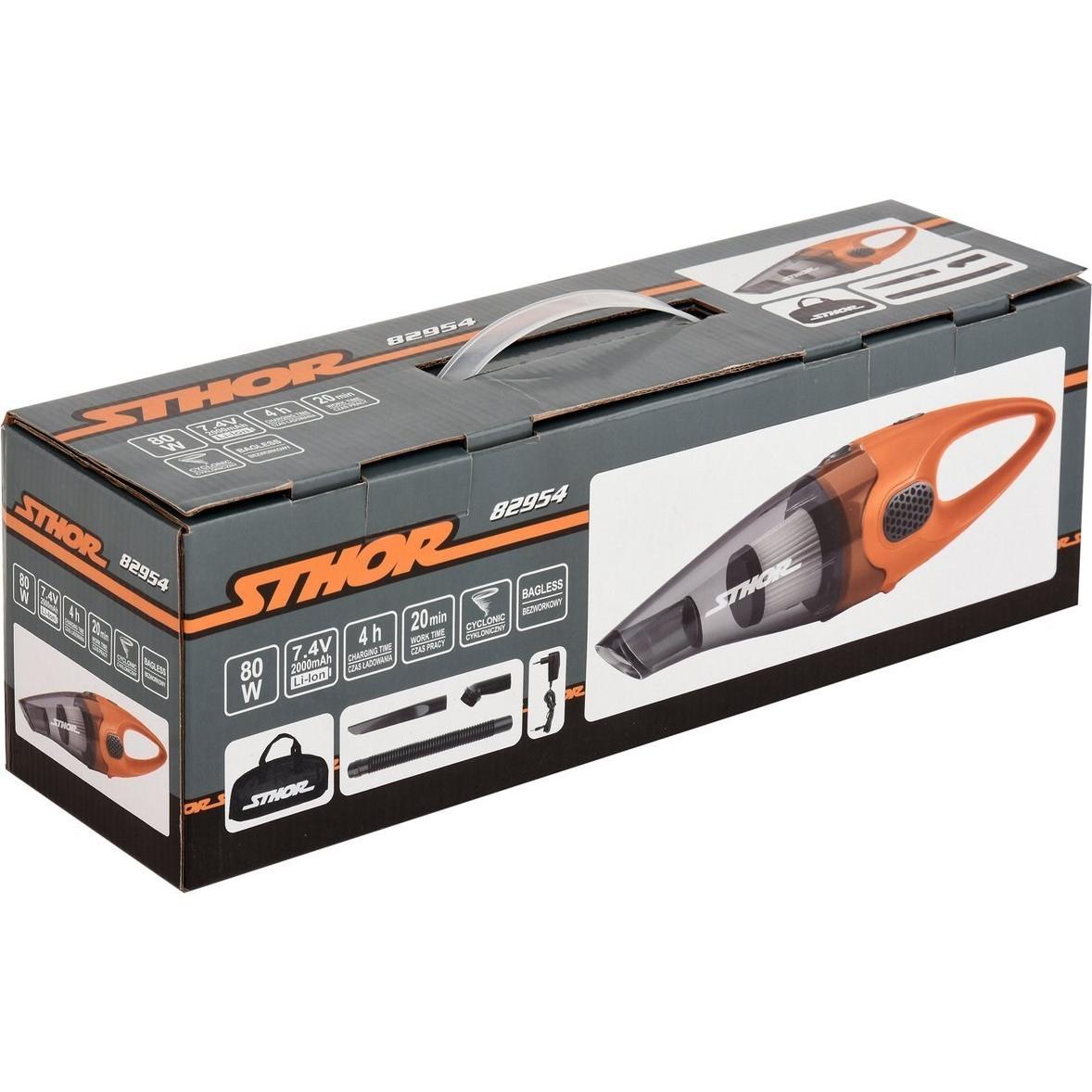 Thumbnail - Sthor 82971, Staubsauger, Orange, Weiss, Transparent