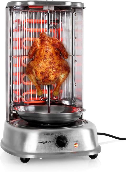 Image du produit OneConcept Kebap Master - Vertikalgrill mit Drehspiess