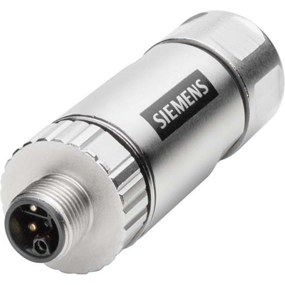 Siemens 6GK1906-0EA00 Power Plug PRO M12 L-Kodiert, Elektronikkabel + Stecker