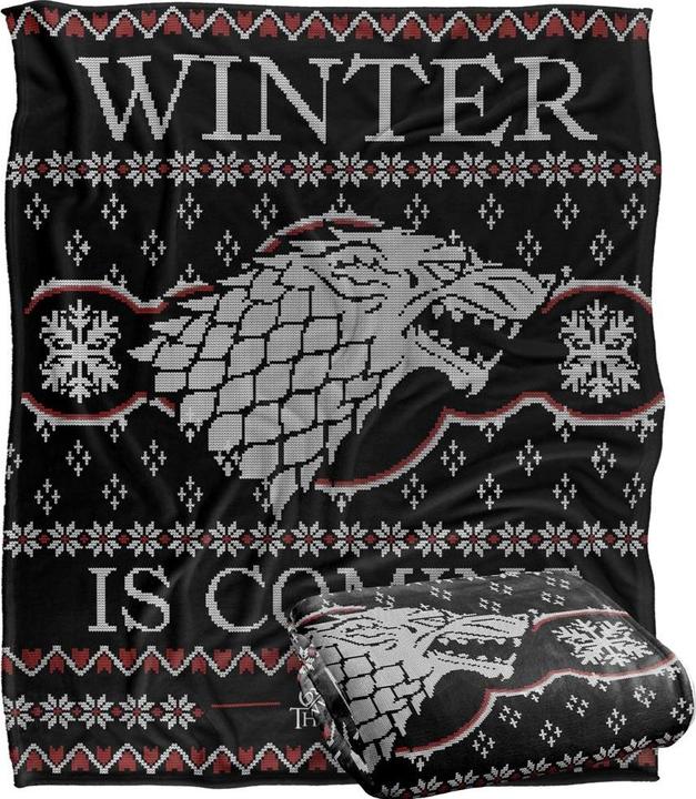 Game of Thrones Decke Winter Is Coming Fair Isle (152 x 127 cm)