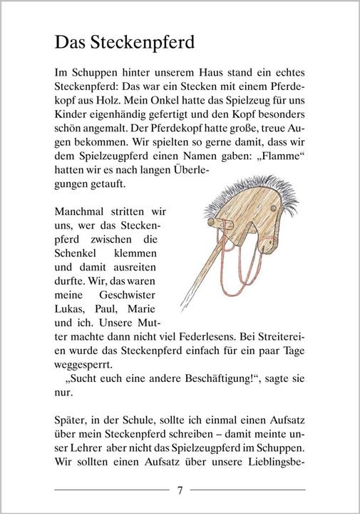 Produktbild Die schönsten Steckenpferd-Geschichten aus früherern Tagen für Menschen mit Demenz (Deutsch, Günter Neidinger, 2015)