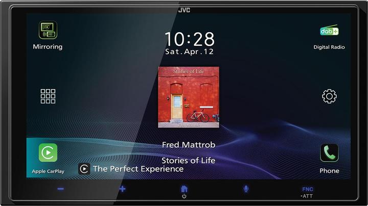 JVC KW-M795DBW (Android car, Apple Carplay)