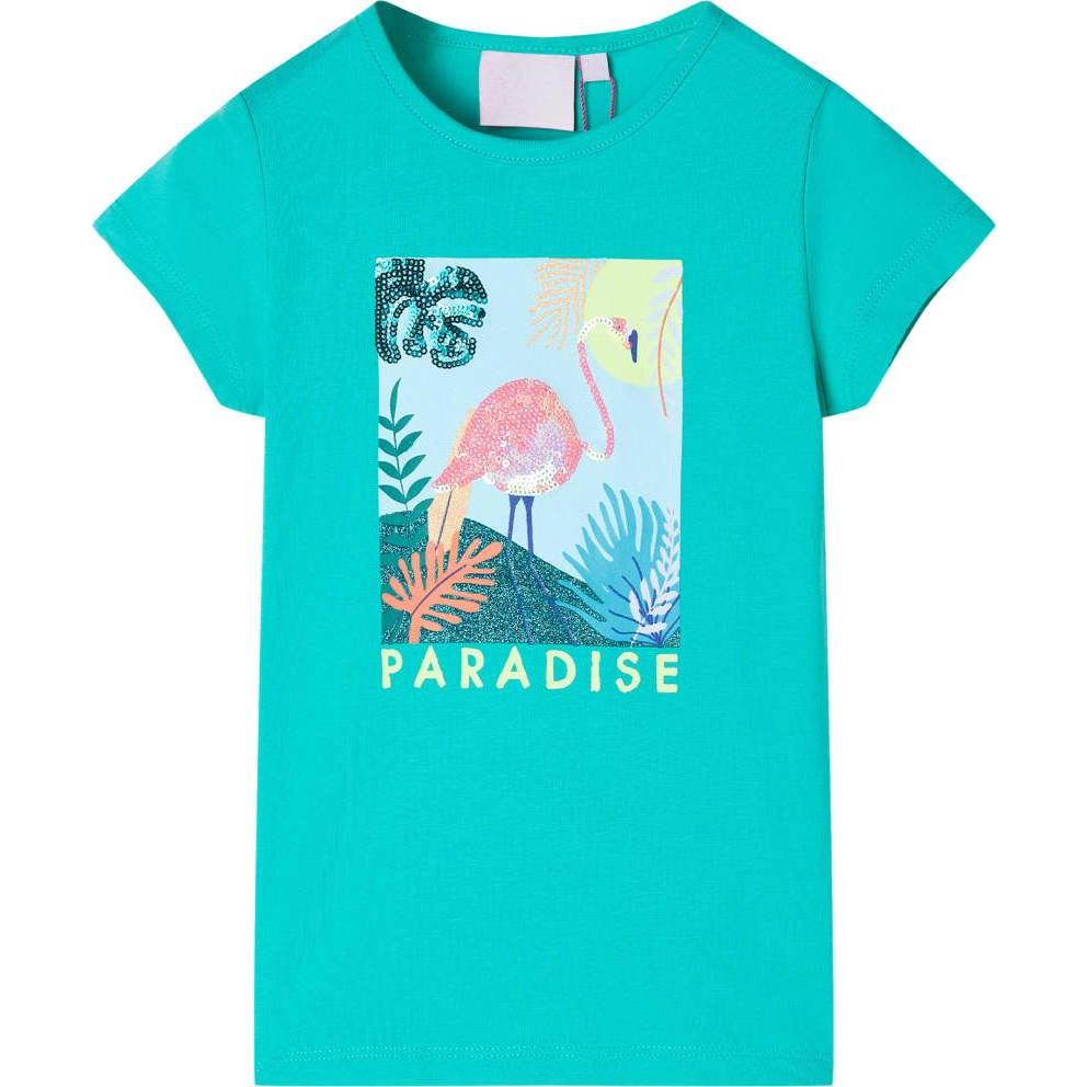 VidaXL, Unisex, Shirt, Jaclyn, Grün, (140)