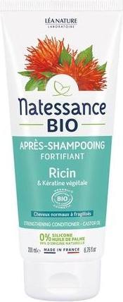 Image du produit Natessance Après-shampooing fortifiant BIO ricin & kératine végétale - 200ml - - (200 ml)