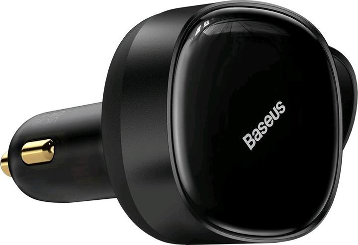 Produktbild Baseus Enjoyment Car Charger with cable USB-C + Lightning 3A, 30W (Black)