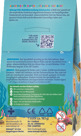 Actual product image Tetesept Treasure hunter (Bath salts)