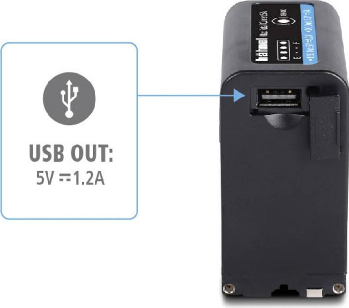 Produktbild Hähnel KopfhörerAkku (Kamera Akku)