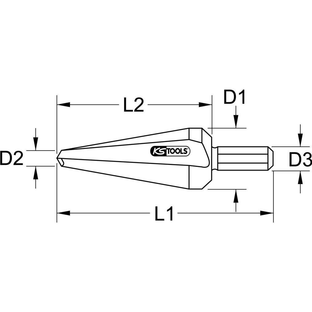 Thumbnail - KS Tools, Bohrereinsatz, 336.0006 (40 Millimeter)