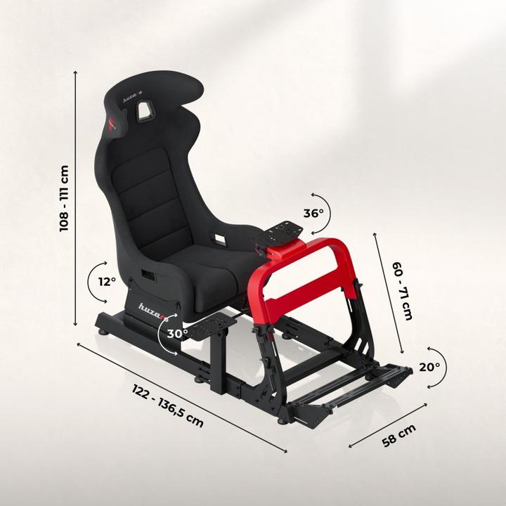 Produktbild Huzaro Kokpit wyścigowy Speed 8.3 sim racing