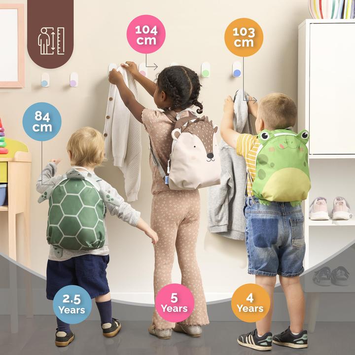 Produktbild Only-Bags.Store Kinderrucksack mit Brustgurt Kindergartenrucksack