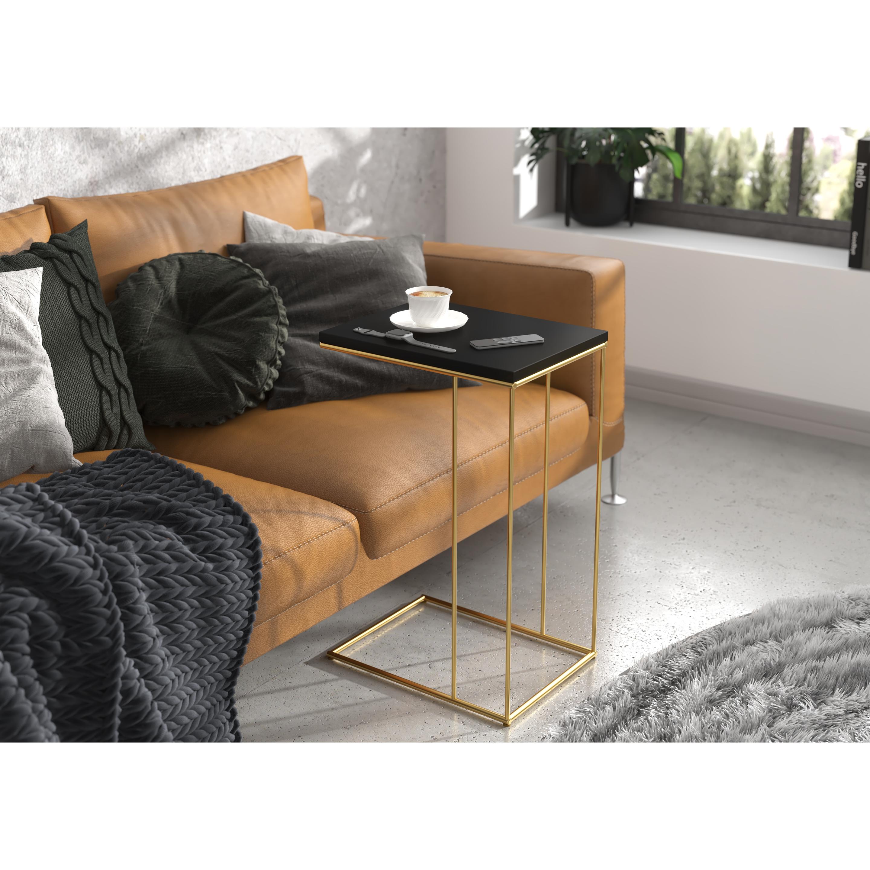 Thumbnail - ADRK Furniture, Couchtisch + Beistelltisch, Dru (30 x 30 x 62 cm)