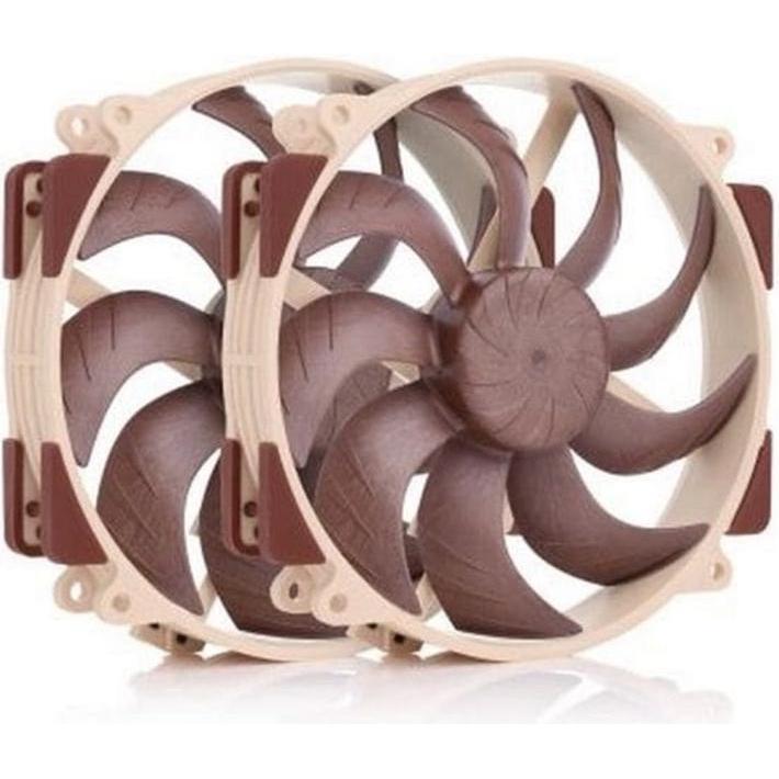 Noctua NF-A14x25r G2 PWM Sx2-PP (140 mm, 1 x), PC Lüfter, Braun