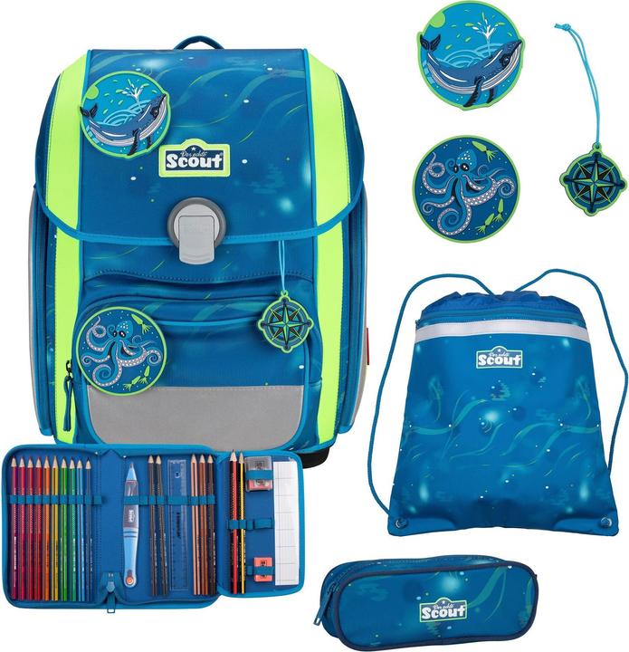 Produktbild Scout Genius Schulranzen-Set 4-teilig (25 l)