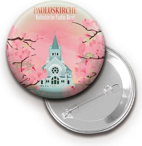 Actual product image S.wert Design Button Basel Pauluskirche